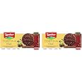 Loacker Tortina Biscuits, Dark Chocolate Hazelnut Flavour, Box of Chocolate Biscuits, Classic Italian Biscuits, All Natural Ingredients,125 g (Pack of 2)