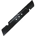 Spares2go Metal Blade compatible with Bosch Rotak 36R 37R 37-14 EasyRotak 36-550 Lawnmower (37cm)