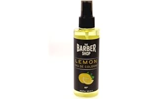 The Barber Shop Limon Kolonya 80° 150ml Pumpspray | Eau de Cologne | After Shave | Rasierwasser | Zitronen-duft | Kölnischwasser | Klassik Lemon | Duftwasser für Damen und Herren