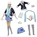Produktbild ZITA ELEMENT 8 Stück Mode Puppen Kleidung Set für Barbie Mantel Hosen Schal Hut Tasche Rock Weste Bekleidung Kleider