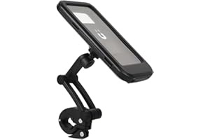 OSUD Support Téléphone Vélo & Moto Étanche – Rotation 360° – Fixation Guidon 22–28 mm – Écran Tactile Utilisable – Compatible GPS & Face ID