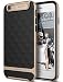 Produktbild iPhone 6 Hülle, Caseology [Parallax Serie] Schlank Doppelte Schutz Haftung dank Textur geometrischem Design [Schwarz / Gold - Black / Gold] für Apple iPhone 6 (2014) & iPhone 6S (2015)