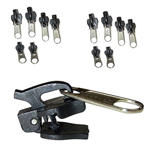 6PC Universal Instant Fix riparazione sostituzione cerniera zip Slider Teeth Rescue