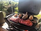 Shanisha Kartoffelhalter,Grillguthalter,Männergeschenk,Ideal für Gasgrill Kugelgrill Holzkohlegrill usw – Bild 3