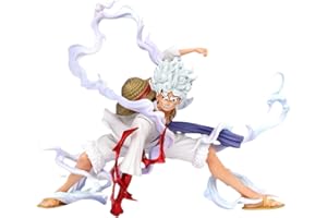 IOSCDH Anime Figurine, Figurine Anime Luffy, Luffy Figure, Figurines Anime Luffy Figurine PVC 17.5cm Figurine À Collectionner, pour Enfants Bébé Fête Décoration De Gâteau Fournitures