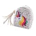 Produktbild Einhorn Münze Geldbörse Cartoon Frauen Mädchen Kinder Pu Leder Reißverschluss Mini Geldbörse Münzen Karte Pouch Bag mit Schlüsselanhänger