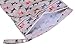 niceEshop(TM) Baby Infant Waterproof Zipper Wet and Dry Diaper Bag for Baby Carriage (Dog Print)