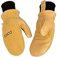 Kinco, 901TW, Golden Premium Grain Pigskin Palm, Wing Thumb Design, Heatkeep® Thermal Insulation, Gold, Medium