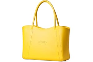 ICONIX Borsa da Viaggio in EVA Impermeabile Leggera e alla Moda Design Originale Made in Italy Ideale per Uso Quotidiano e Versatile in Varie Colorazioni