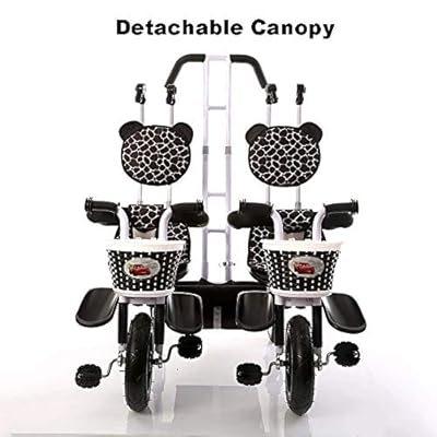 triciclo doble para niños