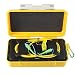 Produktbild fggfgjg SC/APC Single Mode OTDR Dead Zone Eliminator Fiber Rings Fiber Optic Cable Box(Yellow & Back)