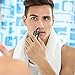 AVANTEK Nose Ear Hair Trimmer, Built-in LED Light for Men and Women Facial Hair Remover Clipper, Battery-Operated, Gray