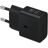 Samsung Hızlı şarj cihazı, USB-C, 25 W veri kablosuz, siyah