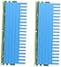Produktbild Komputerbay 4GB (2x2GB) DDR2 DIMM (240 Pin) 800MHZ PC2-6400 PC2-6300 4 GB KIT mit Crown Series Heatspreader für zusätzliche Kühlung CL 5-5-5-18