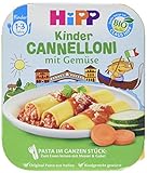 HiPP Pasta im ganzen Stück Cannelloni mit Gemüse