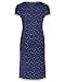 The Essential One - Luxury Lace Trim Nursing Nightie - Blue - Medium - EOM166