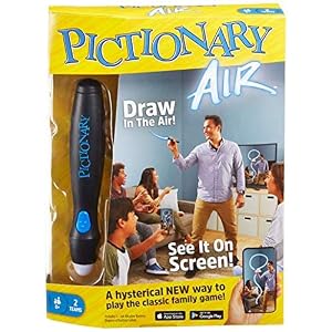 Pictionary Air (Version Inglesa) Juego de mesa para dibujar en el Aire, regalo para +8 años, GJG17