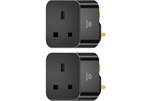 WOOX Smart Plug with Energy Monitoring,13A Smart WiFi Plug Compatible with Alexa & Google,Wifi Plug with Voice Remote Control and Timer Function,2.4Ghz WiFi ONLY,No Hub(2 packs)