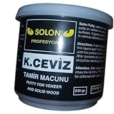 solon &Ccedil;ok Ama&ccedil;lı Ahşap Parke Masa Sehpa &Ccedil;izik &Ccedil;ok Ama&ccedil;lı Tamir Dolgu Macunu Koyu Ceviz 240 gr