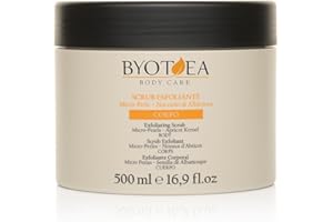 BYOTEA Byothea Scrub Esfoliante Corpo, Cura del Corpo e Bellezza - 500 ml