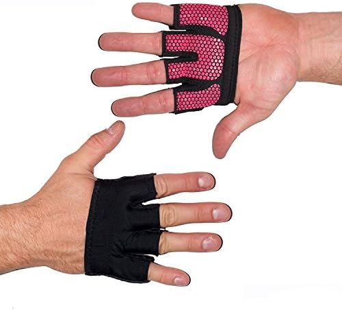 KAISIR Exercise Glove | Fitness Gloves , Weightlifting Cross Training Athletes, Pink, Large Size