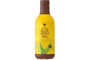 FOREVER LIVING PRODUCTS Forever Aloe Vera Gel (1 Liter Saft zum trinken), 100% pures zertifiziertes Aloe Vera Gel, zuckerfrei, ohne Zusatz von Konservierungsstoffen, VitaminC