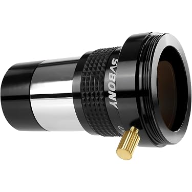 Lentille Barlow 5X Pour Astronomie - Alliage Aluminium Et Verre Optique