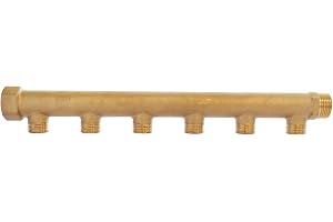 SOMATHERM FOR YOU 3540730016287 NURSE M 20x27 6DEP 1/2M mässing fördelare – 6 baser Male 15/21-20/27 Female Input Buck 20/27