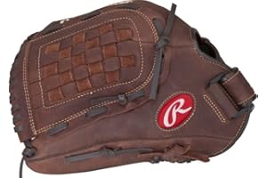 Rawlings Preferowana przez gracza rękawica łapaczy, brązowa 33 cm, narzuta po lewej stronie