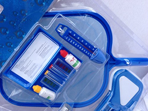 Poolset Komplettset Wartungsset Pool Reinigungsset Poolsauger Zubehör Set - 4