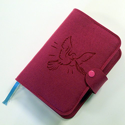 Preisvergleich Produktbild Farbklecks Collection - Gotteslobhülle pink - Motiv 2 - personalisierbar mit Namen - Gotteslob Buchhülle - Gotteslobumschlag