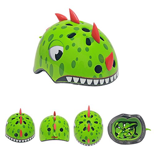 Wisamic Zoo-Serie Kinder Helm Fahrradhelm für Outdoor-Sport Radfahren Skating Scooter - 9