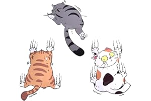 QCCIGE Adesivi per auto gatto 3D, adesivi per auto, adesivi per auto animali graffi gatto 3D divertente simulazione personalità decorazione auto moto accessori decorazione decalcomania auto