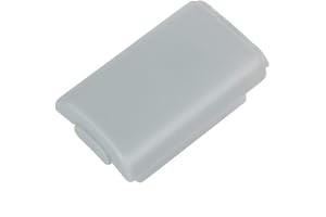 MAJEN Naisidier Batteria Sostitutiva Shell Pack Durable Battery Pack Cover Riutilizzabile Batteria della Custodia Kit per Xbox Microsoft 360 Wireless Controller White Automotive Car Accessories