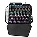 Produktbild Funnyrunstore K109 mechanische Einhand-Tastatur (Mehrfarbig)