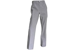 LMA 100113 MORTEAU Pantalon de Cuisinier, Pied de Poule, Taille 60