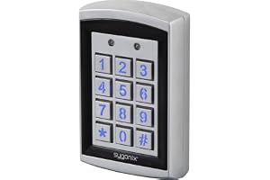 Sygonix SY-6428612 Kodknappsats med RFID Ytmontering 12 V DC/AC, 24 V DC/AC IP66 med upplyst knappsats