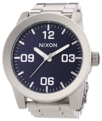 Nixon Herren-Armbanduhr XL Corporal SS Analog Quarz Edelstahl A3461258-00 Nixon Herren-Armbanduhr XL Corporal SS Analog Quarz Edelstahl A3461258-00