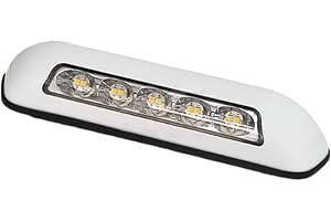 RV Exteriör ljusarmatur - 12V LED ersättningsmarkisljus för resesläp - Vattentät uteplats Säkerhetslampa - Hållbar campingtillbehör för husbil Step