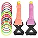 Produktbild OFNMY Kopf Hoopla Ring Party Ringwurfspiel Junggesellinnenabschied Spiele Bachelorette Toss Spiel für Erwachsene
