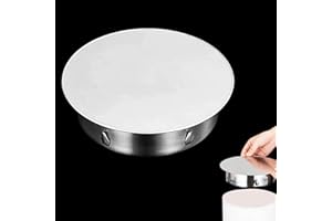 LEIKURVO Pokrywa otworu kominowego, osłona komina: ø 150 mm, stal nierdzewna, zaślepka rury kominowej, pokrywa rury kominowej, pokrywa uchwytu ściennego, pokrywa otworu pieca na 160 rur piecowych (srebrna)