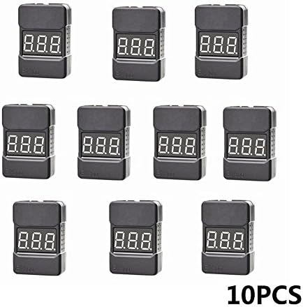 Lipo Battery Voltage Tester Hotrc BX100 1 8S RC Li-ion Lipo Battery Tester Low Voltage Buzzer Alarm