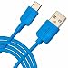 Produktbild Spyrox - Microsoft Lumia 950 XL Dual SIM 1 Meter Typ-C USB Daten / Ladekabel - Blue