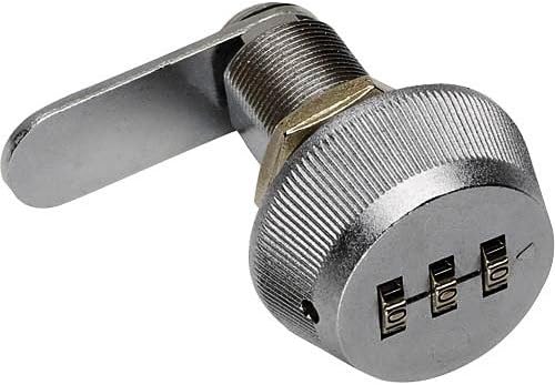 Keyless Cam Lock, 1-1/8'' Long (For stock 7/8'' thick or less) by FJM Security