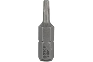 Bosch Professional Bit Extra-Hart für Innen-Torx-Schrauben (T10, Länge: 25 mm, 3 Stück)