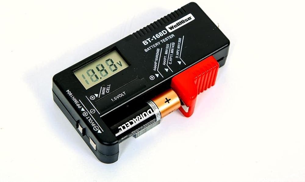 Wellhise BT-168D LCD Dijital Pil Test Cihazı