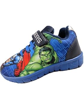 Marvel Avengers Garvin Blue Trainers Various Sizes