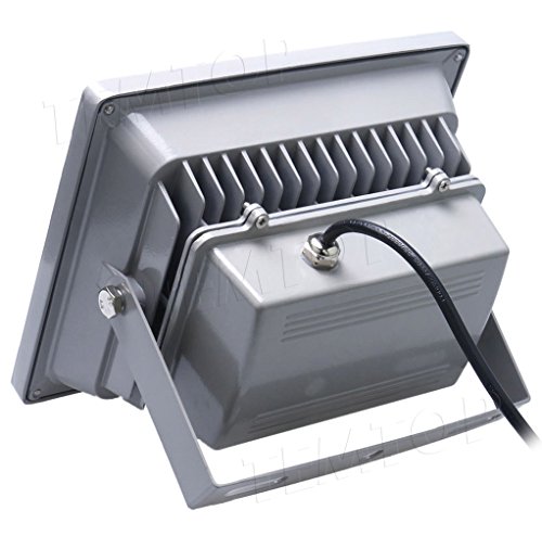 Auralum® 50W Super Hell 230V IP65 Wasserdicht Grau Kaltweiß LED Außenstrahler Fluter Flutlicht - 3