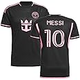 Sports Soccer Boys Football Jersey Argent Messi 10 Home Jersey T-Shirt 2023/2024 (Kids,Boys,Men)