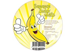 ‎WEGMANN Zuckerwatte Banane im Eimer | Premium Qualität